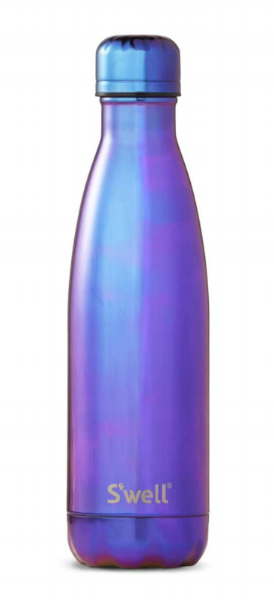 purple water bottle with lid
